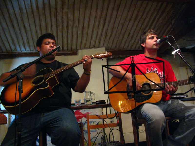 Sandro e Márcio no Nó Mangue